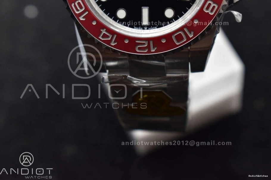 Factory VR3285 Gold Best 1:1 Weight Blue Edition Master GMT Gain 126719 Bracelet 866 BLRO CHS Dial RelaxedFit Oyster II on 0518
